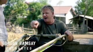 Gordon Rides the Fastest Lawnmower in Laos  Gordon Ramsay Uncharted