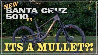 New Santa Cruz 5010... its a mullet? - First Ride #loamwolf #santacruz5010 #santacruz