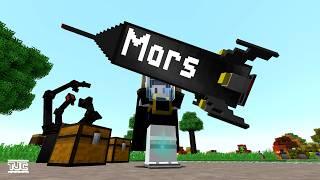 Wir fliegen zum MARS in Minecraft und finden da ________