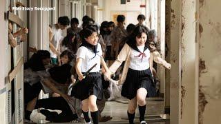 A zombie virus outbreak occurs in a school and surprisingly all the survivors are female students.