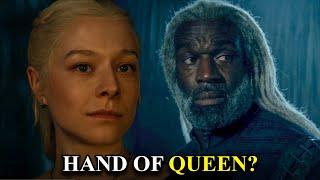 Why Rhaenyra Makes Corlys Hand Of The Queen?