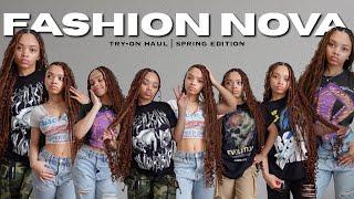 FASHION NOVA TRY-ON  HAUL 2024  spring + summer pieces