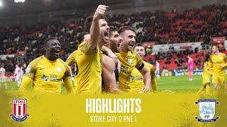 Highlights Stoke City 0 PNE 1