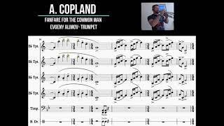 Aaron Copland - Fanfare For The Common Man  Evgeny Alimov - trumpet