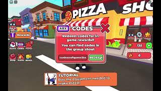 Pizza Restaurant Tycoon codes JULY 2024