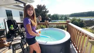 Inflatable Hot Tubs UNBELIEVABLE Colman or Intex