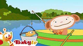 Oliver  Gölde balık tutuyor  BabyTV Türkçe