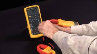 How To Configure A Fluke Multimeter To Use AC And ACDC Current Clamps