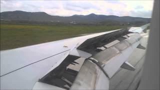 Landing in Skyros Airport