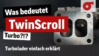 TwinScroll Lader vs SingleScroll Gehäuse  Turbolader einfach erklärt