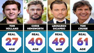 REAL AGE OF FAMOUS ACTORS