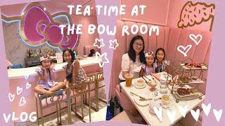 Hello Kitty Grand Cafe Afternoon Tea  Time at the Bow Room Irvine CA  Sanrio Cafe