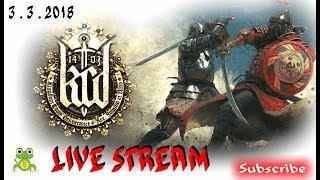 Kingdom Come Deliverance PC  Live Stream - cz sub