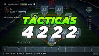 FIFA 23 Mejores Tacticas Personalizadas Formacion 4222 META Con Lateral Ofensivo