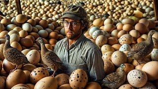 Cómo procesar codornices y cosechar millones de huevos de codorniz  - Granjas de codornices