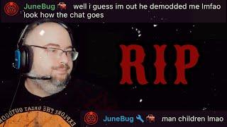 WingsofRedemption JuneBug gets unmoded  DISASTER STREAM