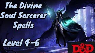 D&D 5e Divine Soul Sorcerer Spells part 2