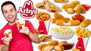 I tried ALL of Arbys SIDES Which Is The Best? + Dessert Menu Review