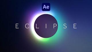 Eclipse Animation in After Effects  Tutorial