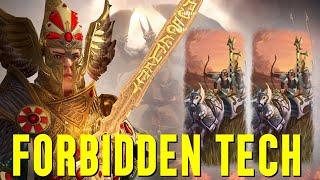 Forbidden HE TECH? Demons of Chaos vs High Elves - Total War Warhammer 3
