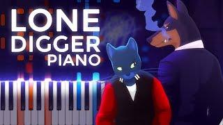 Caravan Palace · Lone Digger · Ragtime  LyricWulf Piano Tutorial on Synthesia