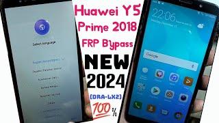 Huawei Y5 Prime 2018 DRA-LX2 FRP Bypass Final Update 2024   Huawei DRA-LX2 Google Account Bypass