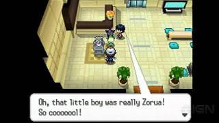 Pokemon Black Zorua Event with Celebi Gameplay