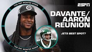 ALL SIGNS POINT TO THE JETS?  Davante Adams & Aaron Rodgers SAME WAVELENGTH  The Pat McAfee Show