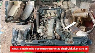 cara buang angin radiator atau bleeding air radiator hino 500lohan