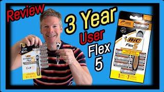 BIC Hybrid Flex 5 Titanium Razor Review  3 Year User