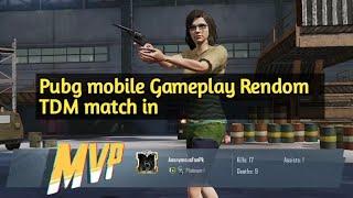 Pubg mobile Gameplay in Rendom TDM match