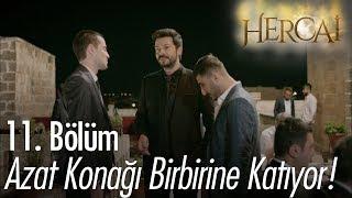 Azat konağı birbirine katıyor - Hercai 11. Bölüm