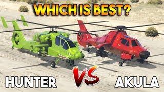 GTA 5 ONLINE  AKULA VS FH-1 HUNTER WHICH IS BEST? UPDATED