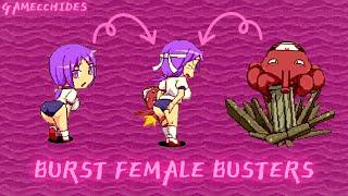 Burst Female Busters - AN OVERGROWN SQUID AGAINST AN INNOCENT GIRL WITH A SWORD - GamePlay Part 4