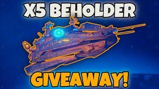 WR X5 Beholder Mothership giveaway war robots update 10.3 #warrobots