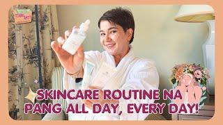 MY MORNING SKIN CARE ROUTINE WITH SUPER K BEAUTY  Fun Fun Tyang Amy Vlog 124