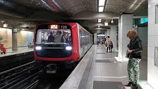 Metro B Lyon de Saxe Gambetta à Charpennes - Charles Hernu