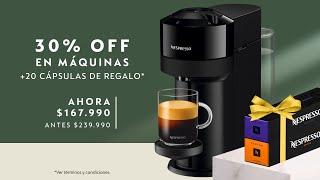 Nespresso - Cafeteras con 30% Off + 20 cápsulas de regalo - Coffee Days 2023 10  CL