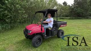 3634 - Polaris Ranger UTV Will Be Sold At Auction