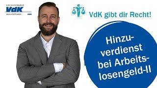 Hinzuverdienst bei Arbeitslosengeld-II - VdK gibt dir Recht #33