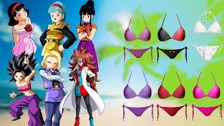 Dragon Ball Female Characters ️ Bikini  MOD 