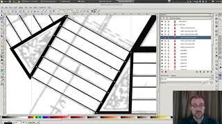 Building vector blueprints from a scan in Inkscape