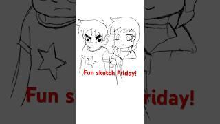 #funsketchfriday  #scottpilgrimvstheworld #scottpilgrim #drawing #art #shorts