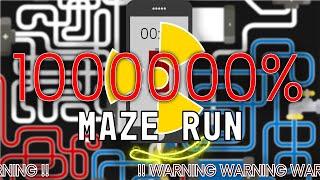 1000000% OVERCHARGING Phone Battery  Insane Maze Run   STRONG GLITCHY END + EXPLOSION