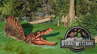 Primal Wetlands Park #01  Jurassic World Evolution 2 Speedbuild