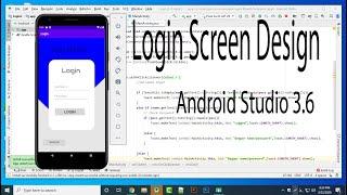 Login App Tutorial Using Android Studio 3.6 Part-1 -Tech Aside