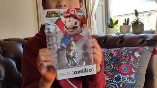 The Silver Mario Amiibo has arrived