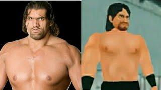 how to make great Khali  in Wr3d wwe great Khali  wwe hall of famer 2022