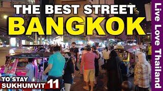 The Best Street For Tourists To Stay In BANGKOK   Sukhumvit 11 Guide #livelovethailand