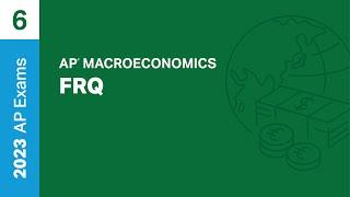 6  FRQ  Practice Sessions  AP Macroeconomics